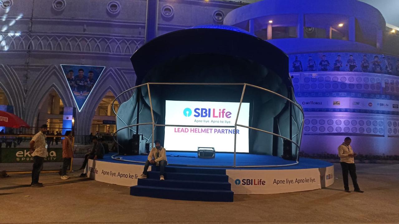 Brand activation setup by Raindrop Events in India