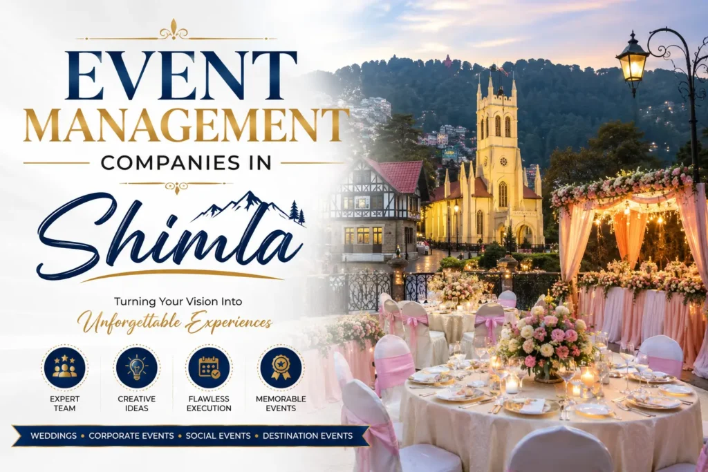 Event Management Companies in Shimla