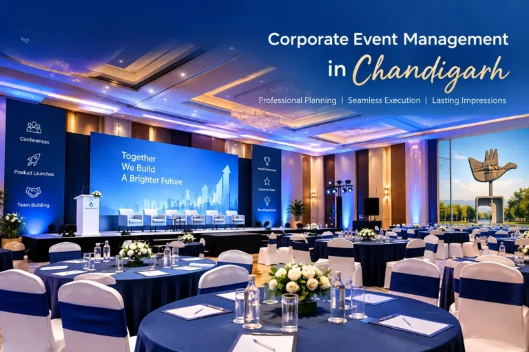 Corporate Event Management in Chandigarh